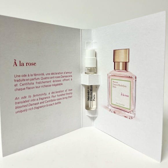 A la rose by Maison Francis Kurkdjian (2ml) - Picture 2 of 2